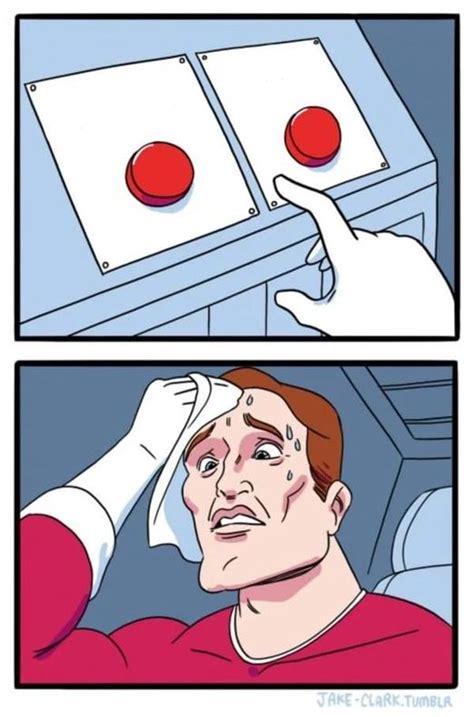 two buttons meme origin|Two Buttons Meme Generator .
